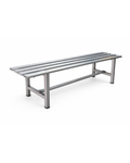 BANCA METALICA GRIS PLATA