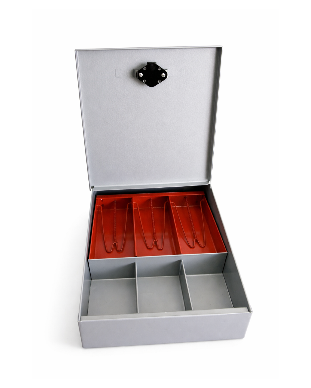 CAJA PARA DINERO MEDIANA GRIS