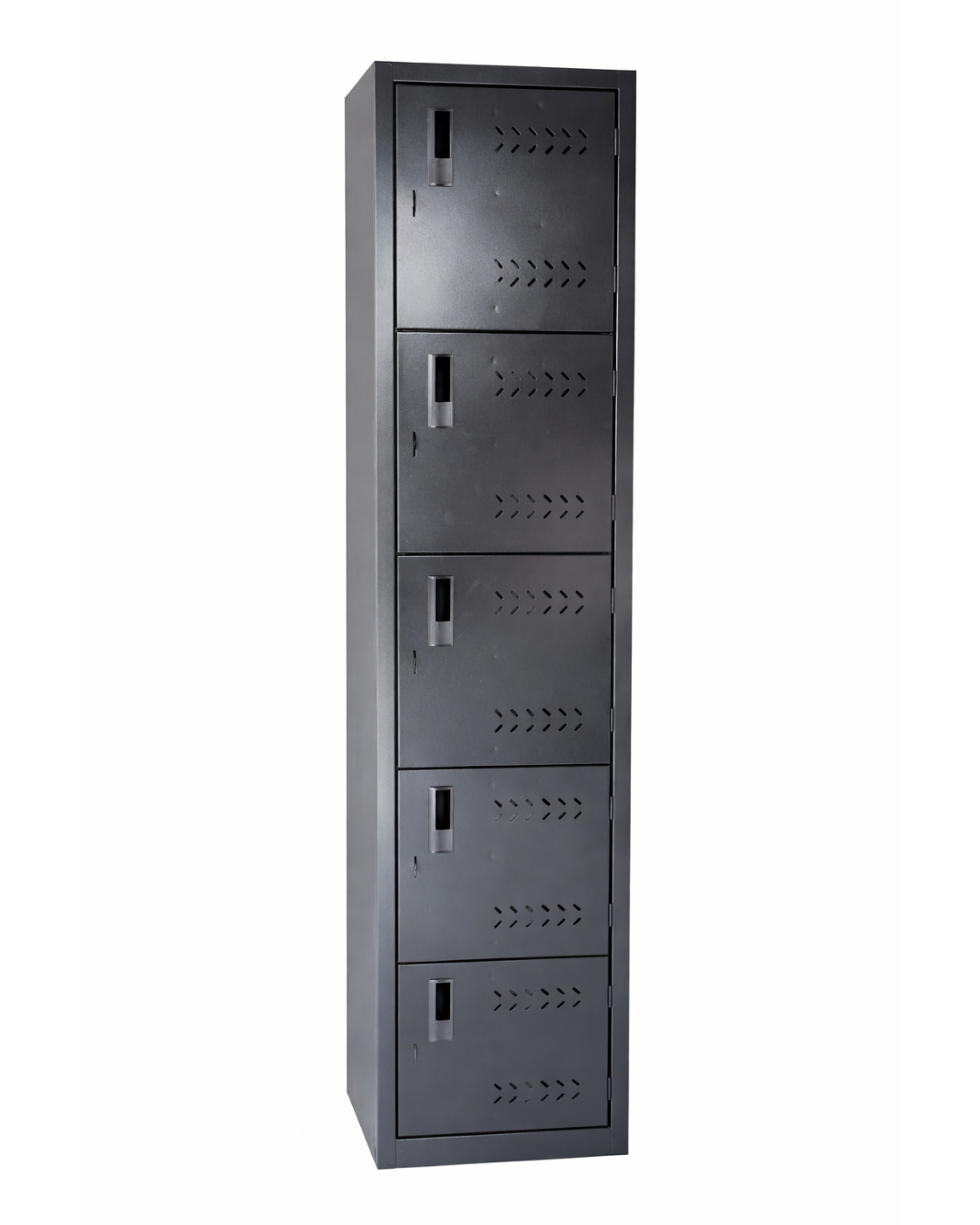 LOCKER DE 5 PUERTAS NEGRO